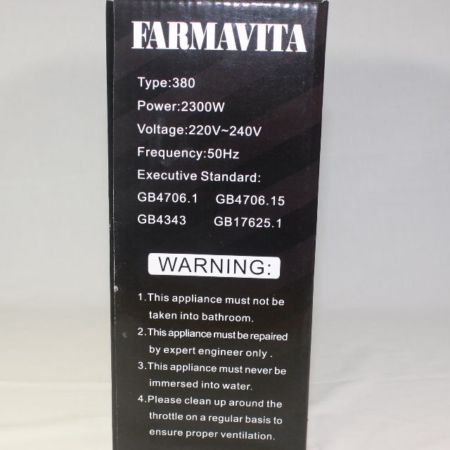 Farmavita - Hair Dryer Professional 380