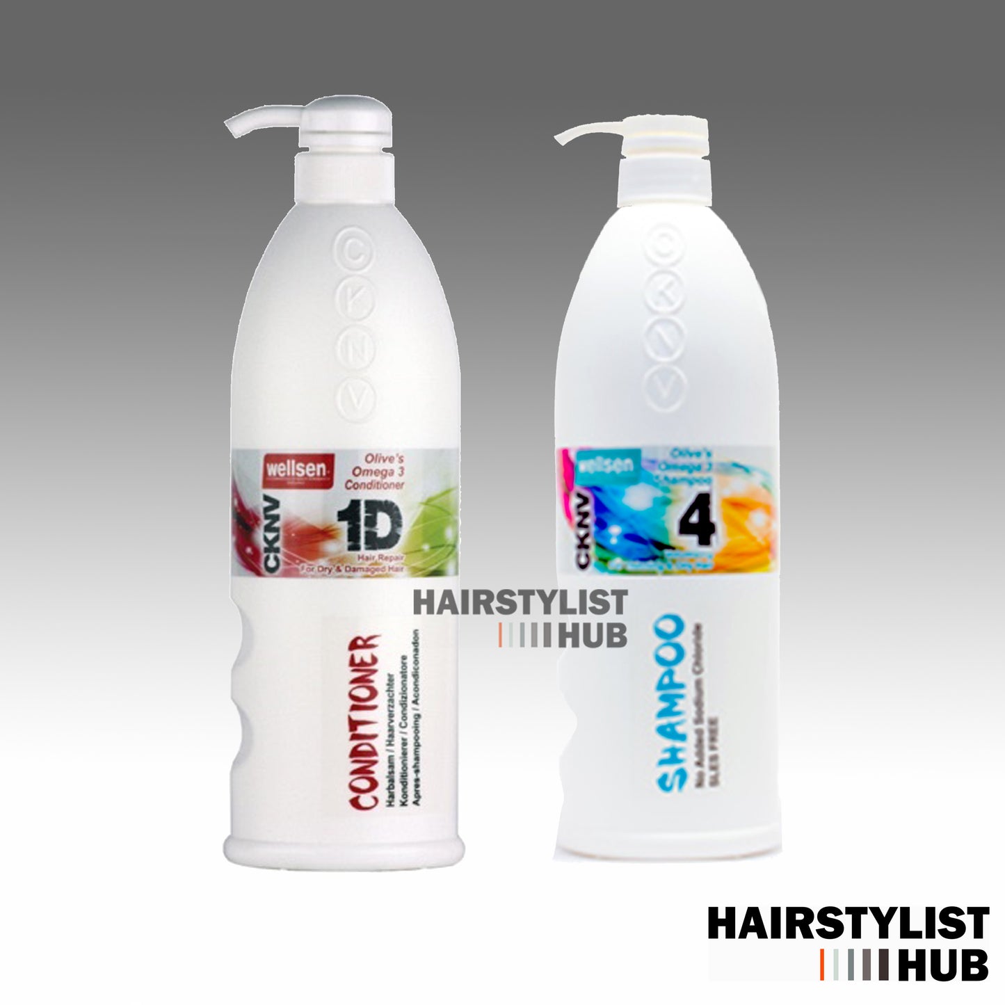 Wellsen Olive - Omega3 CKNV Shampoo & Conditioner