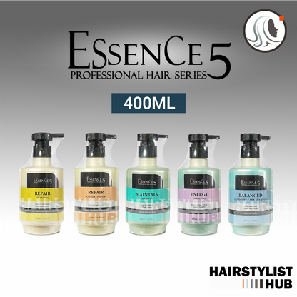 Essence 5 - Repair Conditioner, Repair Shampoo, Energy Shampoo, Maintain Shampoo, Dandruff Shampoo