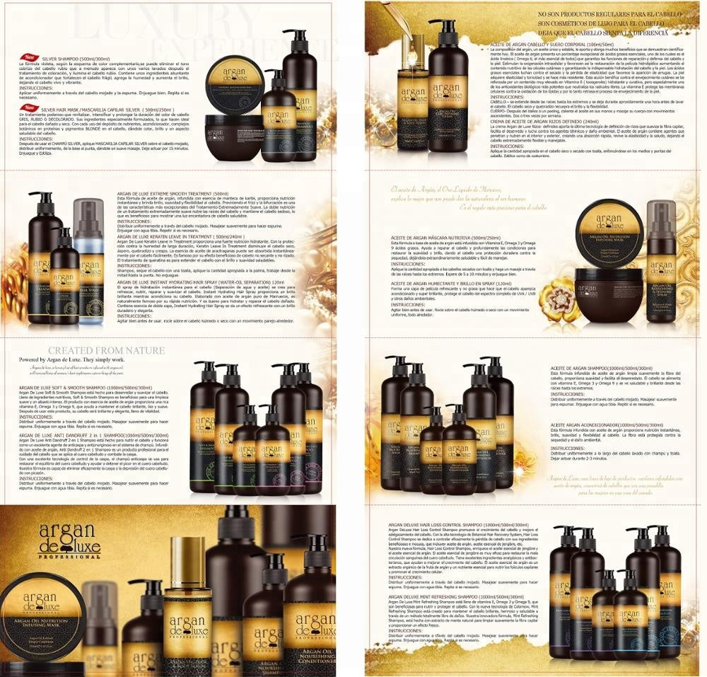 Argan Deluxe Professional Silver Shampoo benefits, information, product information, how to use, banner
